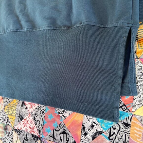 Ariat® Ladies REAL Funnel Eurasian Teal Women’s Sweater 10037341 Size XXL - Picture 7 of 8